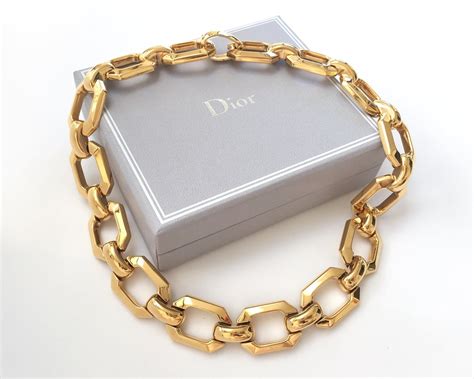 Dior Animals Long Necklace Gold